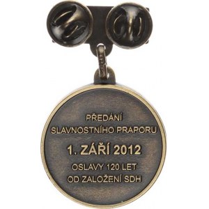 Hasičské medaile a odznaky, Radíkov (u Olomouce) - Předání slavnostního praporu 1. září 2012