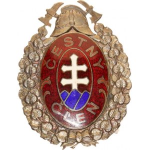 Hasičské medaile a odznaky, Slovensko - Odznak ČESTNÝ ČLEN Zemská hasičská jednota