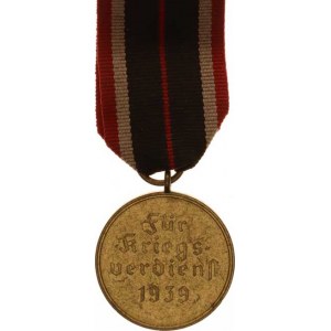 Německo - 3.říše (1933-1945), Medaile Kriegsverdienstkreuz 1939 Hartung 36, Nim. 3837
