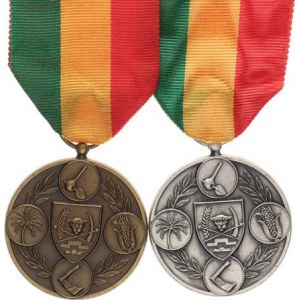 Kongo, Pam.medaile Za zásluhy v umění a literatuře 2.třída stříbrná;