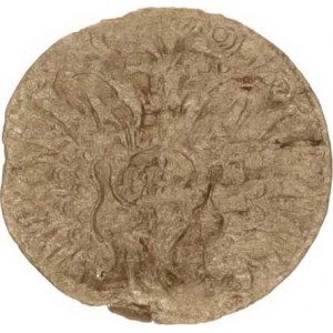 Lehnice-Břeh, Luisa z Anhaltu (1673-1674), Grošík (Dreier) 1673 CB, Břeh Kop. VIII/1-330, tém.