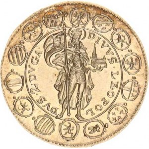 Ferdinand Karel - arcivévoda (1632-1662), Dvoudukát 1642, Tyroly, Hall REPLIKA 1963 Ag 835 6,45 g