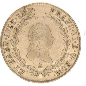 František I. (1792-1835), 20 kr. 1806 A - říšská koruna