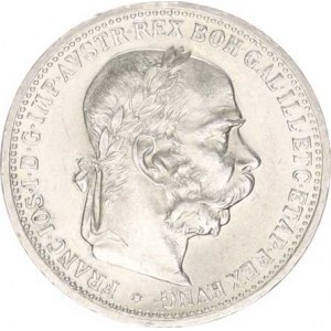 František Josef I.(1848-1918), 1 Koruna 1893 b.zn.