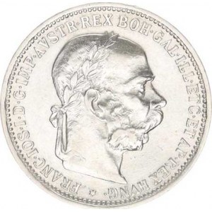 František Josef I.(1848-1918), 1 Koruna 1893 b.zn.