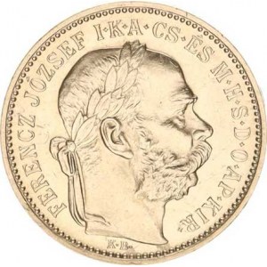 František Josef I.(1848-1918), 1 Koruna 1894 KB, tém.