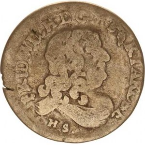 Brandenburg, Friedrich Wilhelm (1640-1688), 6 Groschen 1682 HS, Königsberg KM 429, nedor.