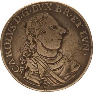 Brunswick - Wolfenbüttel, Carolus I. (1735-1780), 2/3 tolaru 1764 E/ID B KM 973,1
