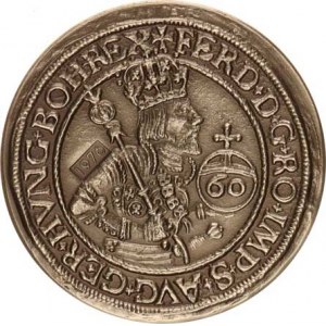 Freiburg - město, Zlatník (60 kr.) 1552 - s tit. Ferdinanda Sběratelská ražba 19