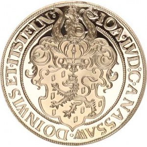 Nassau-Wiesbaden, Johann Ludwig I. (1568-1596), Tolar b.l., s tit. Rudolfa II. REPLIKA (1987)