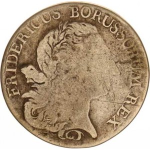 Prusko, Friedrich II.(1740-1786), 1/3 tolaru 1764 A KM 303