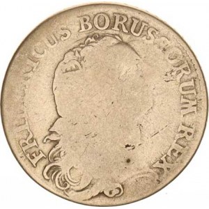 Prusko, Friedrich II.(1740-1786), 1/3 tolaru 1770 B KM 303