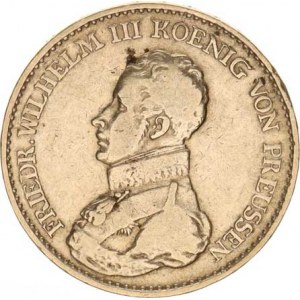 Prusko, Friedrich Wilhelm III.(1797-1840), Tolar 1818 D KM 396