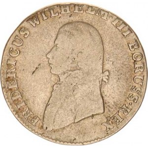 Prusko, Friedrich Wilhelm III.(1797-1840), 4 Groschen 1804 A KM 370, tém.