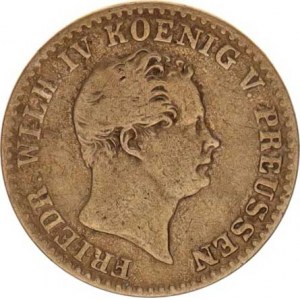 Prusko, Friedrich Wilhelm IV.(1840-1861), 2 1/2 Silber groschen 1843 A Cr.147