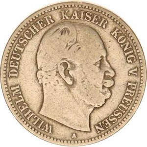 Prusko, Wilhelm I. (1861-1888), 2 Mark 1876 A Y.111