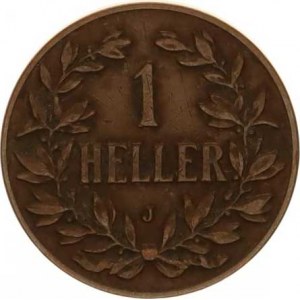 Německá východní Afrika, 1 Heller 1907 J KM 7