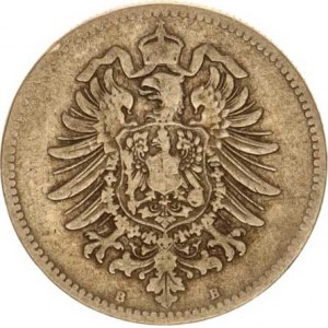Německo, drobné ražby císařství, 1 Mark 1874 B