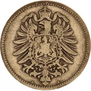 Německo, drobné ražby císařství, 1 Mark 1878 A