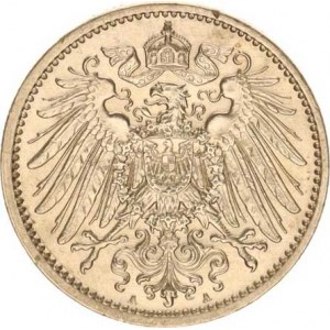 Německo, drobné ražby císařství, 1 Mark 1914 A