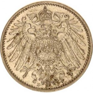 Německo, drobné ražby císařství, 1 Mark 1914 E