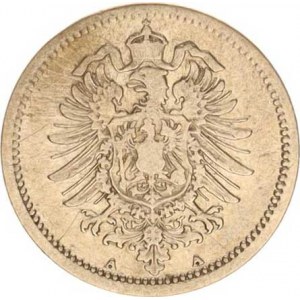 Německo, drobné ražby císařství, 20 Pfennig 1875 A