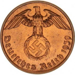Německo - 3 říše, 1933-1945, 2 Rpf. 1939 E
