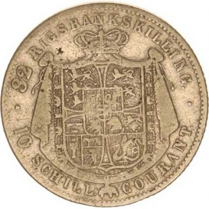 Dánsko, Christian VIII. (1839-1848), 32 Rigsbankskilling 1842 FF FK KM 734 R