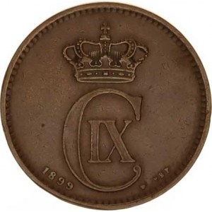 Dánsko, Christian IX.(1863-1906), 5 Ore 1899 VBP KM 794.2, hr., tém.
