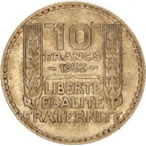 Francie, Třetí republika (1871-1940), 10 Francs 1932, tém.