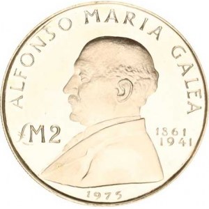 Malta, 2 Pounds 1975 - Alfonso Maria Galea KM 31 Ag 987 10,00 g