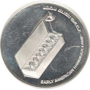 Israel, 10 Lirot 5737 /1976 AD/ - americká lampa KM 87,1 zn. hvěz