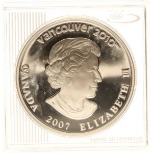 Kanada, 25 Dollars 2007 - OH 2010 Vancouver, lední hokej KM 746 p