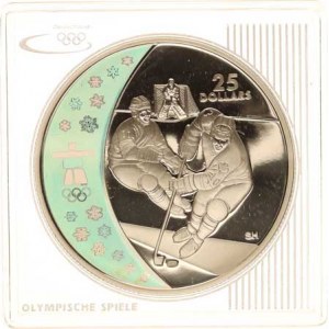 Kanada, 25 Dollars 2007 - OH 2010 Vancouver, lední hokej KM 746 p
