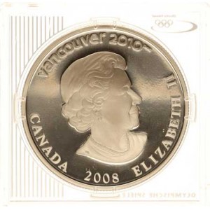 Kanada, 25 Dollars 2008 - OH 2010 Vancouver, boby KM 814 plas