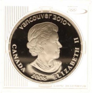 Kanada, 25 Dollars 2008 - OH 2010 Vancouver, krasobruslení KM 815