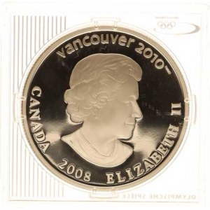 Kanada, 25 Dollars 2008 - OH 2010 Vancouver, akrobatické lyžování
