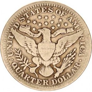 U.S.A., 1/4 Dollar 1904