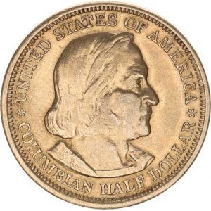 U.S.A., 1/2 Dollar 1893 - Kolumbova výstava