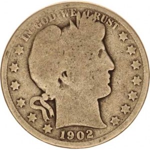 U.S.A., 1/2 Dollar 1902