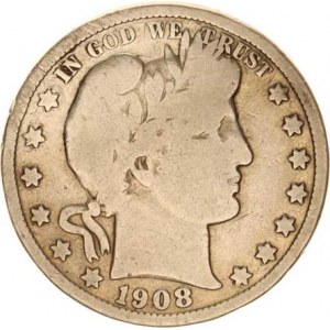 U.S.A., 1/2 Dollar 1908 D