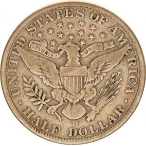 U.S.A., 1/2 Dollar 1912 D