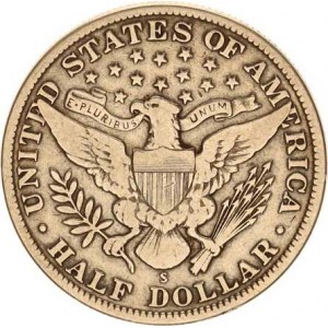 U.S.A., 1/2 Dollar 1912 S