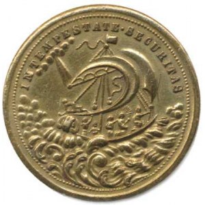 Náboženské medaile, Svatojířská medaile - mosaz 30 mm