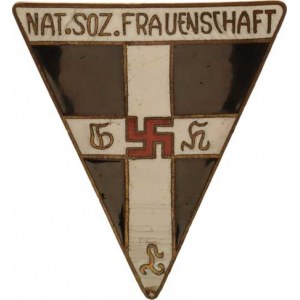 Německo - 3.říše (1933-1945), Odznak Nat. Soz. Frauenschaft členský odznak Národně social. že