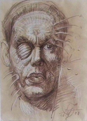 Franciszek Starowieyski (1930-2009) , Autoportret