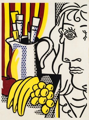 Roy Lichtenstein, Still life with Picasso, 1973