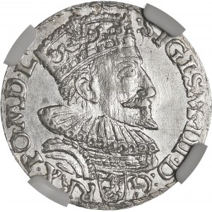 Sigismund III Vasa, Trojak 1593, Malbork - schön
