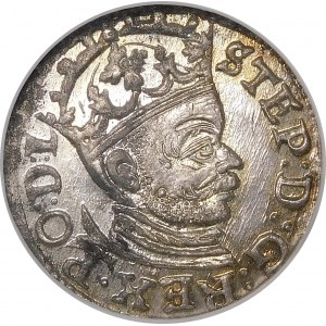 Stefan Batory, Trojak 1583, Riga - rozety - nádherné