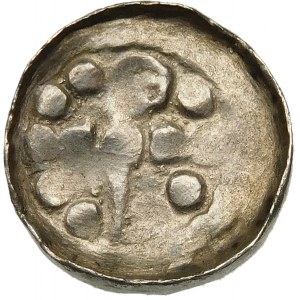 Kreuzdenar 11. Jahrhundert, CNP Typ VII - Pastorale nach rechts